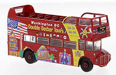 Brekina 61115 - H0 - AEC Routemaster offen 1965, Washington DC Sigtseeing